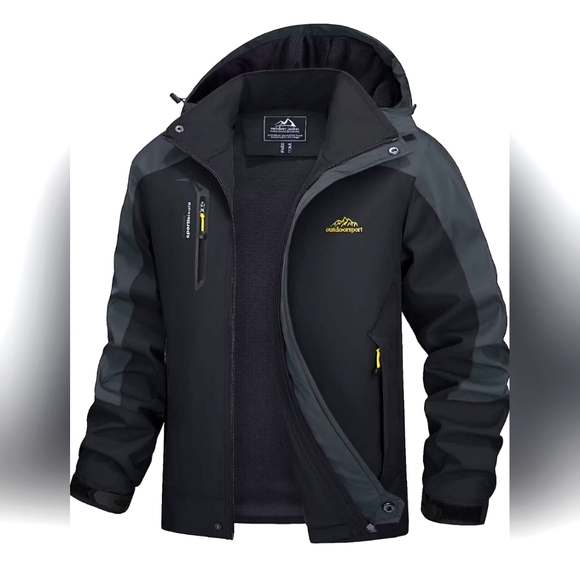 MEN'S OUTERWEAR W/REMOVABLE FLEECE JACKET!! - Picture 1 of 13